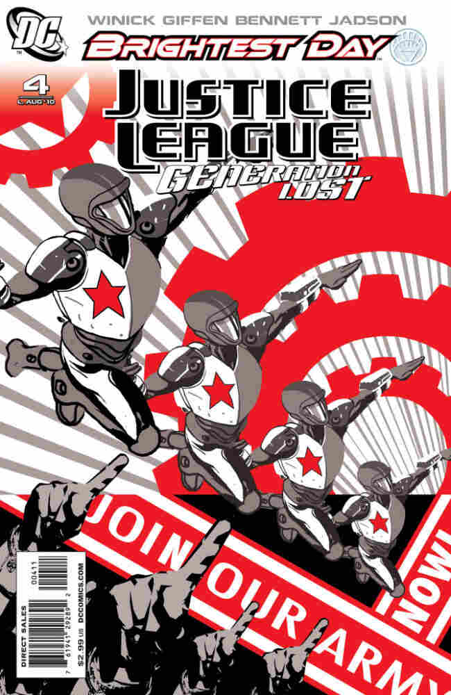 The cover of Justice League